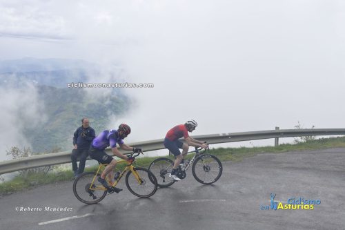 Perico y Craviotto en el Angliru